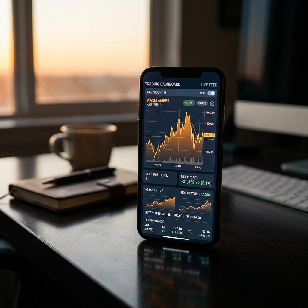 Dospjelnik AI platforma za kripto trgovanje na pametnom telefonu